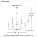 Prescott 9 Light Chandelier 12