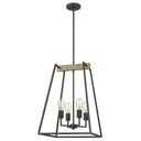 Quoizel BRT5204GK Brockton 4 Light Pendant in Grey Ash - Crescent Harbor
