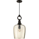Quoizel CKKD1512WT Kendrick 1 Light Mini Pendant in Western Bronze - Crescent Harbor
