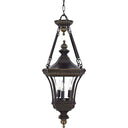 Quoizel DE1490IB Devon 3 Light Outdoor Lantern in Imperial Bronze - Crescent Harbor
