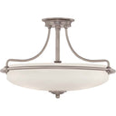 Quoizel GF1721 Griffin 4 Light Semi-Flush Mount - Crescent Harbor