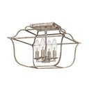 Quoizel GLY1714 Gallery 4 Light Semi-Flush Mount - Crescent Harbor