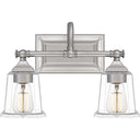 Quoizel NLC8602 Nicholas 2 Light Bath Light - Crescent Harbor