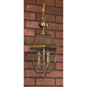 Quoizel NY1179 Newbury 3 Light Outdoor Lantern - Crescent Harbor