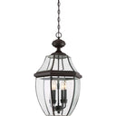 Quoizel NY1180 Newbury 4 Light Outdoor Lantern - Crescent Harbor