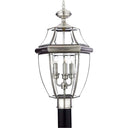 Quoizel NY9043 Newbury 3 Light Outdoor Lantern - Crescent Harbor