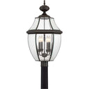 Quoizel NY9045 Newbury 4 Light Outdoor Lantern - Crescent Harbor