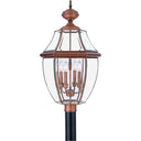 Quoizel NY9045 Newbury 4 Light Outdoor Lantern - Crescent Harbor