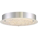 Quoizel PCBZ1612C Blaze Flush Mount in Polished Chrome - Crescent Harbor