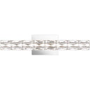 Quoizel PCLU8524C Luster Bath Light in Polished Chrome - Crescent Harbor