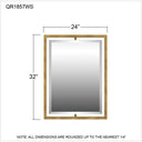 Quoizel Reflections Mirror 11