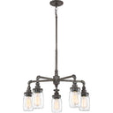 Quoizel SQR5005 Squire 5 Light Chandelier - Crescent Harbor