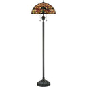 Quoizel TF878F Kami 2 Light Floor Lamp in Vintage Bronze - Crescent Harbor