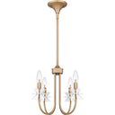 Remy 4 Light Chandelier in Bronze Gold 5