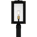 Robbins 1 Light Outdoor Post in Matte Black 3