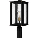 Robbins 1 Light Outdoor Post in Matte Black 1