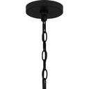 Rochester 5 Light Chandelier in Matte Black 3