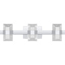 Selena 3 Light Bath Light in Polished Chrome 5