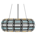 Shanghai 3 Light Pendant in Matte Black 2