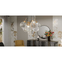 Soiree 4 Light Pendant in Brushed Weathered Brass 2