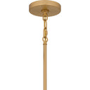 Soiree 4 Light Pendant in Brushed Weathered Brass 7