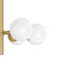 Solei 6 Light Chandelier in Aged Brass 2