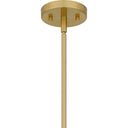 Solei 6 Light Chandelier in Aged Brass 3