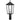 Stoneleigh 1 Light Outdoor Post in Mottled Black 1