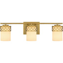 Tenley 3 Light Bath Light in Aged Brass 1