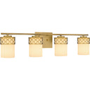 Tenley 4 Light Bath Light in Aged Brass 4