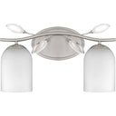 Ulysses 2 Light Bath Light in Brushed Nickel 5