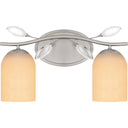 Ulysses 2 Light Bath Light in Brushed Nickel 1