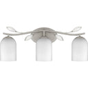 Ulysses 3 Light Bath Light in Brushed Nickel 4