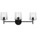 Visual Comfort Studio EV1003AI 3 - Light Vanity in Aged Iron - Crescent Harbor