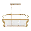 Visual Comfort Studio 6691004 Four Light Linear Lantern - Crescent Harbor