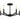 Visual Comfort Studio 7724305 Five Light Semi-Flush Mount
