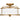 Visual Comfort Studio CF1102ADB Medium Semi-Flush Mount in Antique Gild