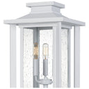 Wakefield 3 Light Outdoor Post in Matte White 2