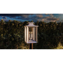 Wakefield 3 Light Outdoor Post in Matte White 5
