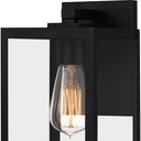 Westover 1 Light Outdoor Wall Sconce in Earth Black 2