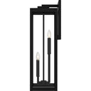 Westover 4 Light Outdoor Wall Sconce in Earth Black 4