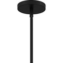Willa 1 Light Pendant in Matte Black 3