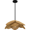Willa 1 Light Pendant in Matte Black 5
