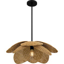 Willa 1 Light Pendant in Matte Black 6