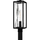 Zarah 1 Light Outdoor Post in Matte Black 1