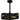 Zito 3 Light Fandelier in Matte Black 4