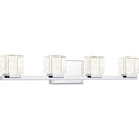 Zola 4 Light Bath Light in Polished Chrome 1