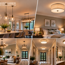 Ceiling Lights vs Flush Mount Fixtures: Which One Is Best for Your Home?