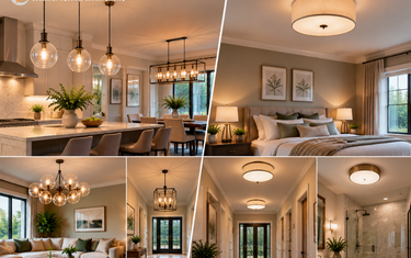 Ceiling Lights vs Flush Mount Fixtures: Which One Is Best for Your Home?