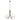 10-1160 Hubbardton Forge Six Arm Simple Sweep Chandelier - Crescent Harbor
